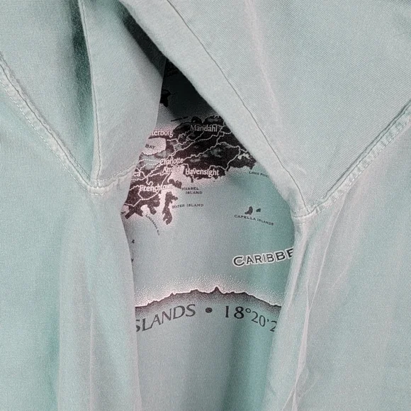 U.S. Virgin Islands St. Thomas Vintage Sun Faded Soft Cotton Tee Men's T-Shirt - Picture 14 of 16